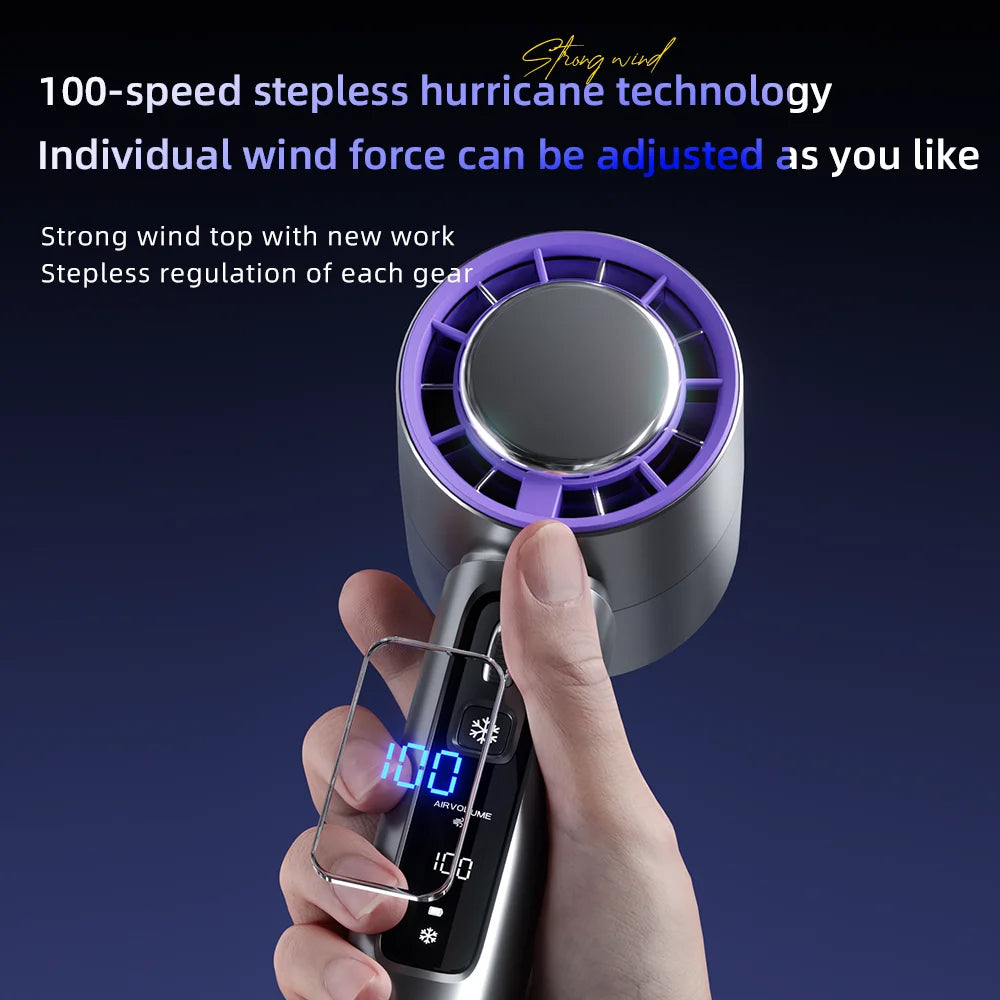 High-speed Handheld Electric Fan