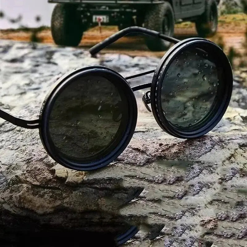 ND9 adjustable dimming sunglasses