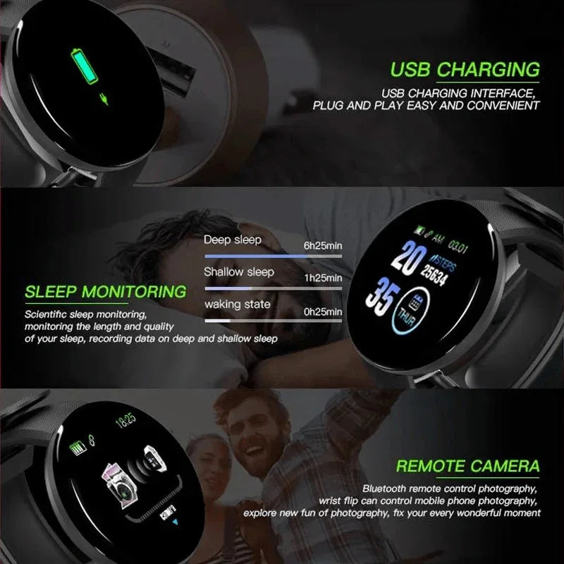 Xiaomi D18 Smartwatch Circular Color Screen