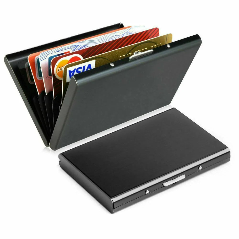 Aluminum Metal Credit Card Holder Wallets