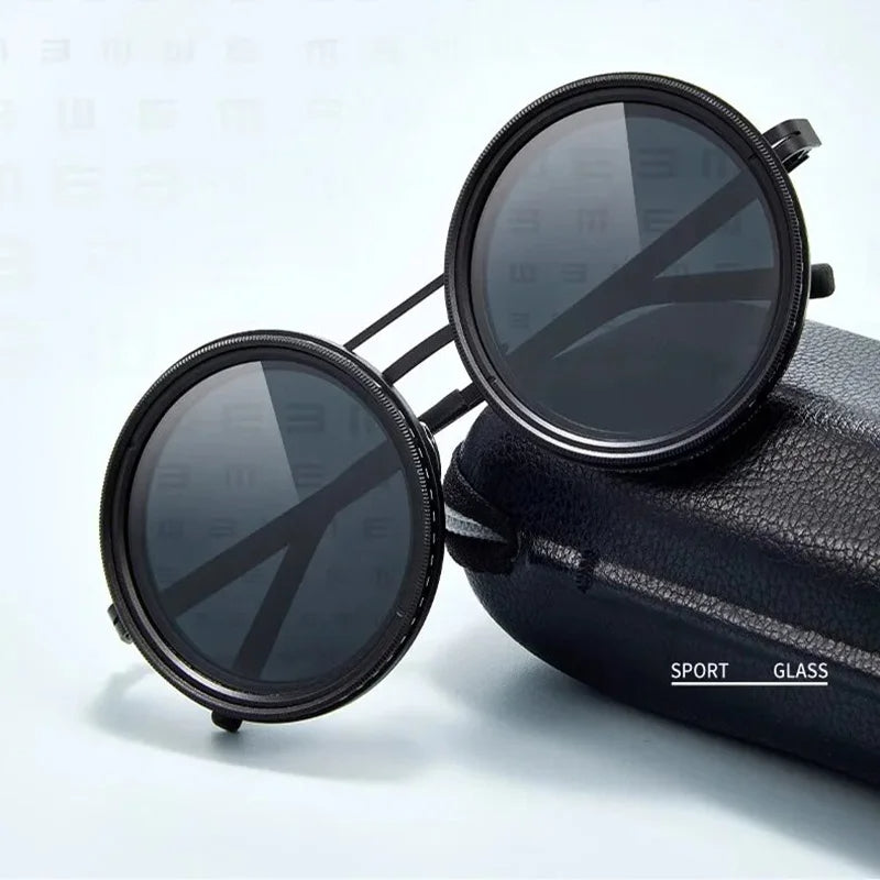 ND9 adjustable dimming sunglasses