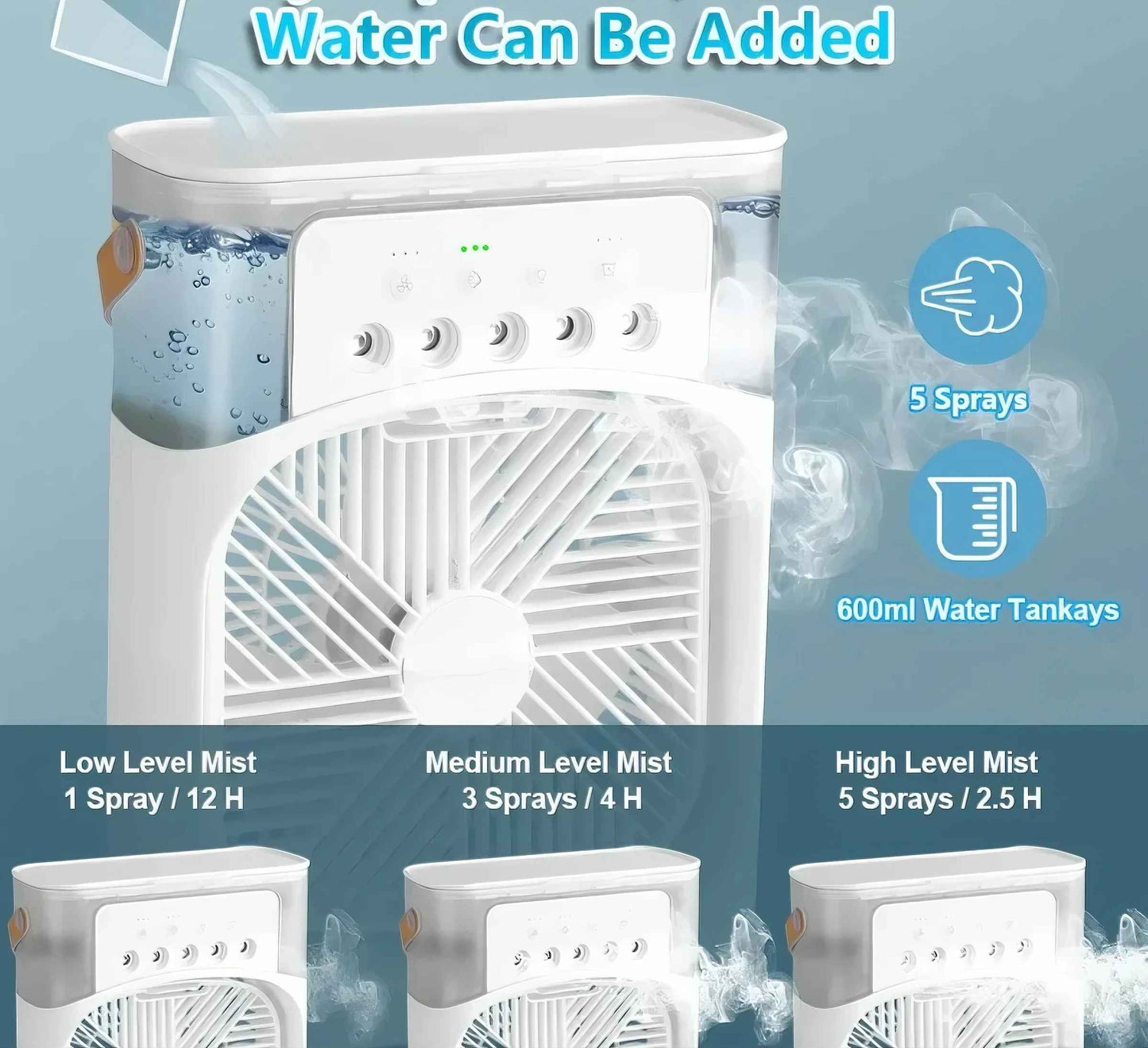 Portable household three in cooler