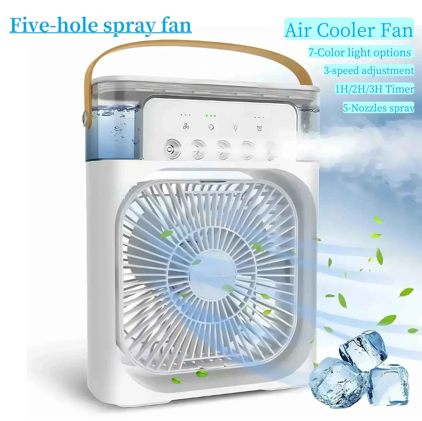 Portable household three in cooler